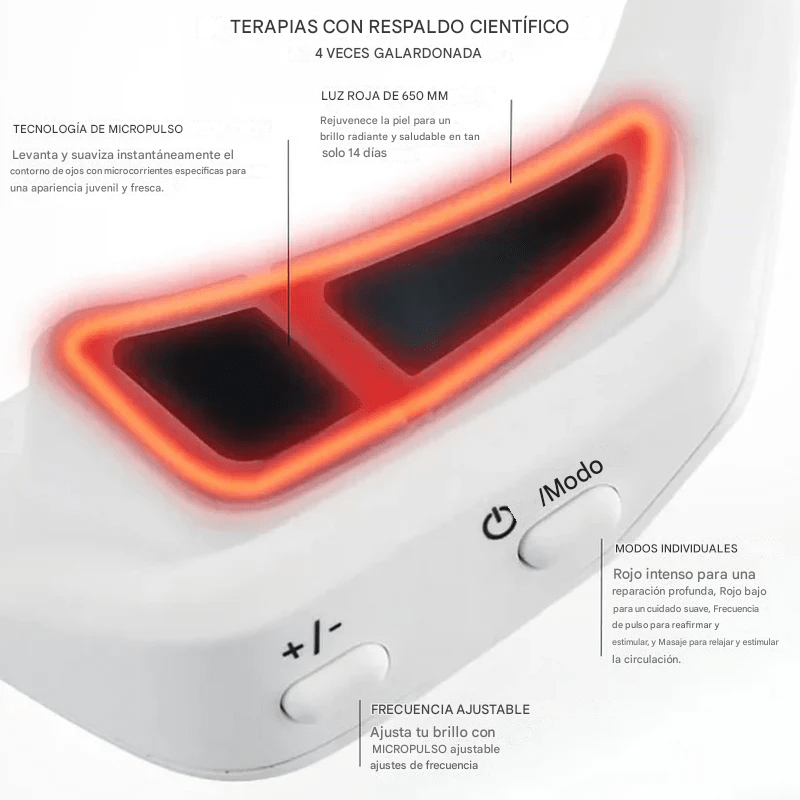 Terapia ocular 3D con luz roja antiedad - VELIROTerapia ocular 3D con luz roja antiedadVELIROVELIROTerapia ocular 3D con luz roja antiedad