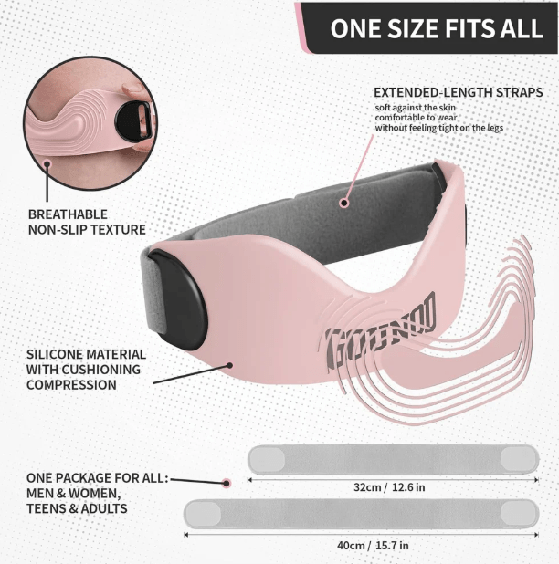 Correa de soporte rotuliano para el dolor de rodilla y la tendinitis (incluye 2 correas - VELIROCorrea de soporte rotuliano para el dolor de rodilla y la tendinitis (incluye 2 correasVELIROVELIROCorrea de soporte rotuliano para el dolor de rodilla y la tendinitis (incluye 2 correas