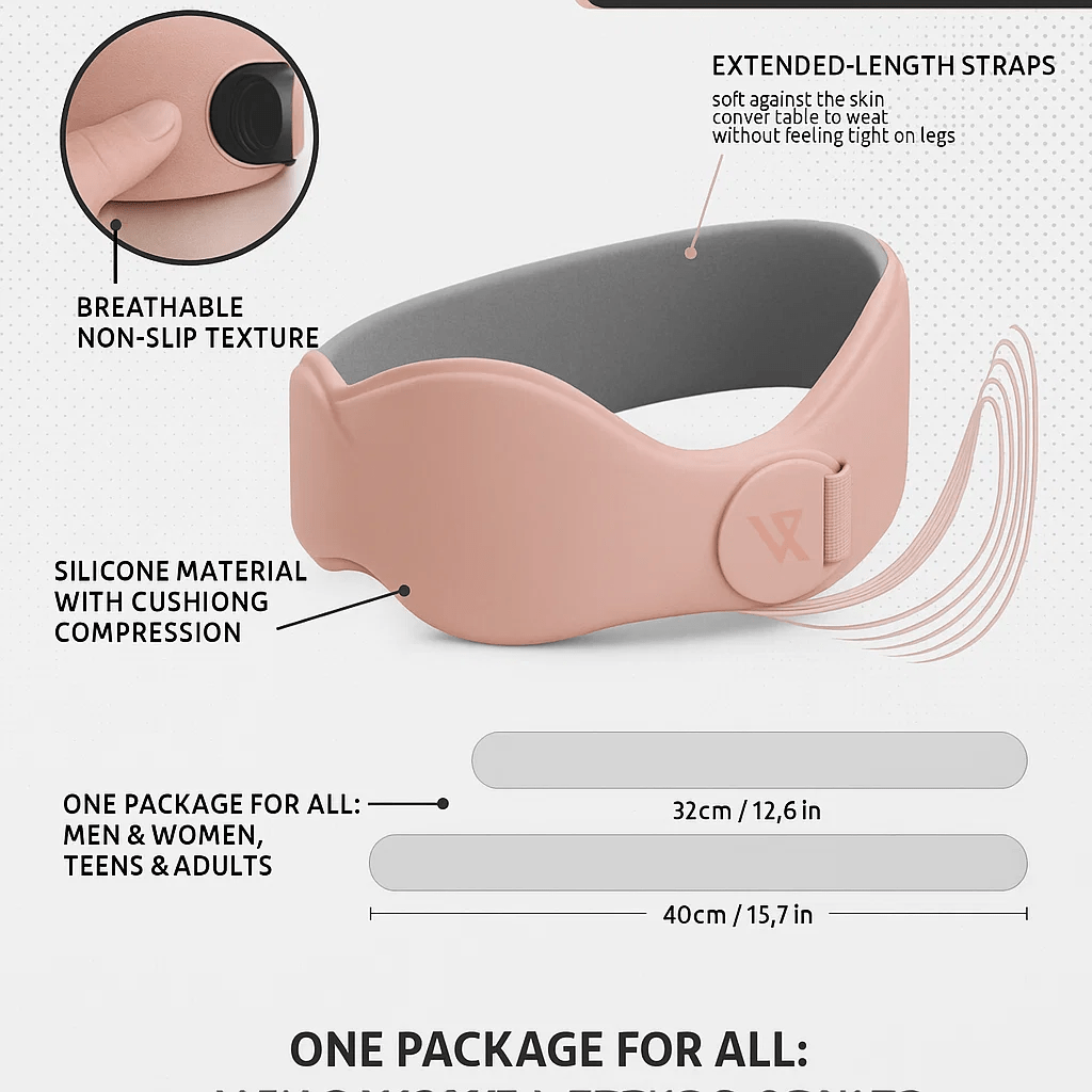 Knee Support Straps – Set of 2 - VELIROKnee Support Straps – Set of 2VELIROVELIROwhiteKnee Support Straps – Set of 2